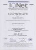 Chine Wuxi Werna Alternator Co., Ltd. certifications