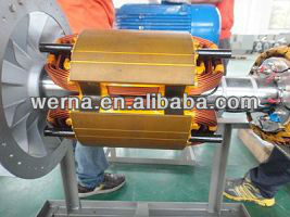 Alternateur à trois phases sans balai avec isolation en bobine de cuivre à 100% de classe H et montage de type Stamford