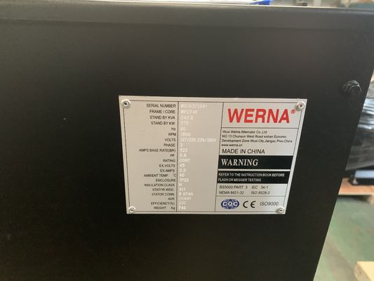 110 - générateur CA diesel autoexcité de 240V SX460 AVR