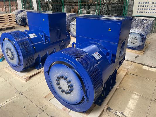 10kw 12.5kva 50 hertz classe sans brosse h d'isolation de générateur CA de 12/6 fils